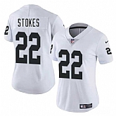 Women's Las Vegas Raiders #22 Eric Stokes White 2025 Vapor Stitched Jersey Dzhi,baseball caps,new era cap wholesale,wholesale hats